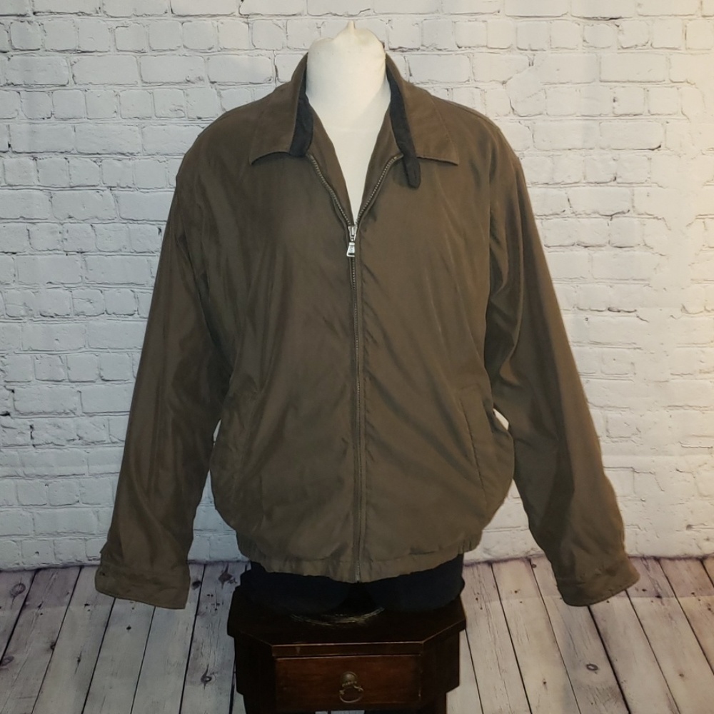Bill Blass black label brown mens jacket